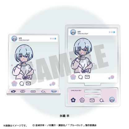 ブルーロック（藍色監獄） 復古流行系列 第7彈 氷織羊 SNS投稿風亞克力立牌