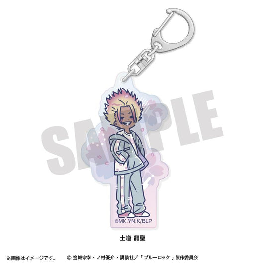 《藍色監獄》（藍色監獄） 復古流行系列 第7彈 士道龍聖 炫彩亞克力鑰匙扣