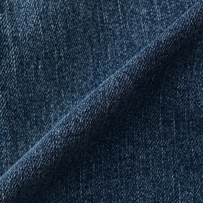 彈力牛仔喇叭褲