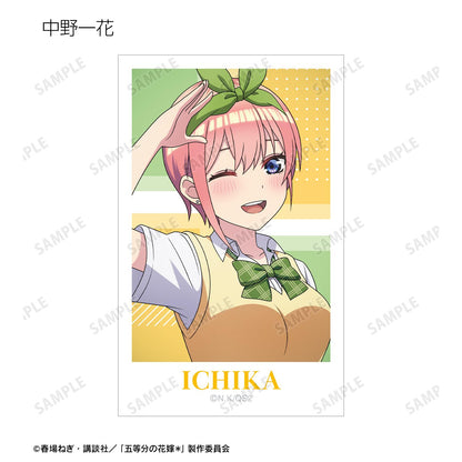 《五等分的新娘》 換裝繪製ver. 第二彈 拍立得風插畫卡5張套裝