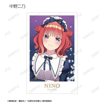 《五等分的新娘》 繪製系列 星空女僕ver. 拍立得風插畫卡 5張套裝