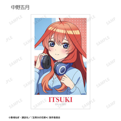 《五等分的新娘》 換裝繪製ver. 第二彈 拍立得風插畫卡5張套裝