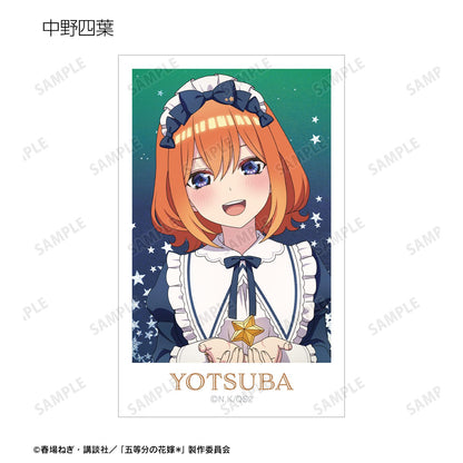 《五等分的新娘》 繪製系列 星空女僕ver. 拍立得風插畫卡 5張套裝