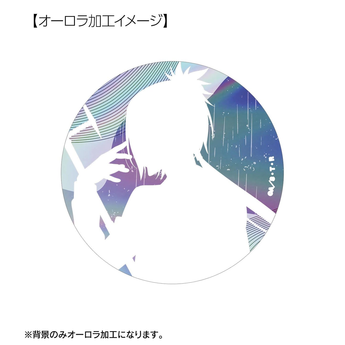 《家庭教師HITMAN REBORN!》（家庭教師HITMAN REBORN!） 原創繪製系列 六道骸（10年後） 75mm極光徽章