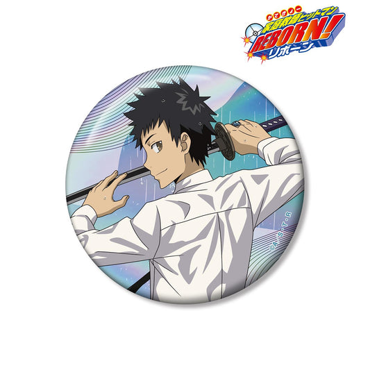 《家庭教師HITMAN REBORN!》 描き下ろし 山本武 75mm極光徽章 戦う背中×雨ver.