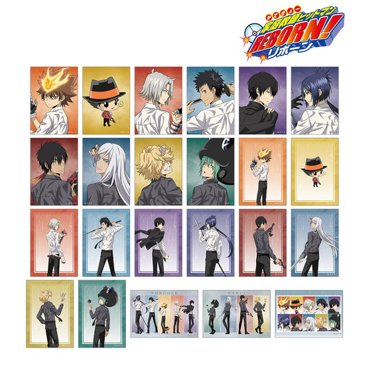 《家庭教師HITMAN REBORN!》（家庭教師HITMAN REBORN!） 新繪 戰鬥背影×雨ver. 寫真卡 完整套裝（23包入）