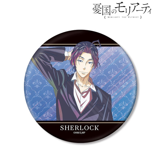 《憂國的莫里亞蒂》（憂國的莫里亞蒂） Ani-Art清透系列 シャーロック・ホームズ 大號徽章