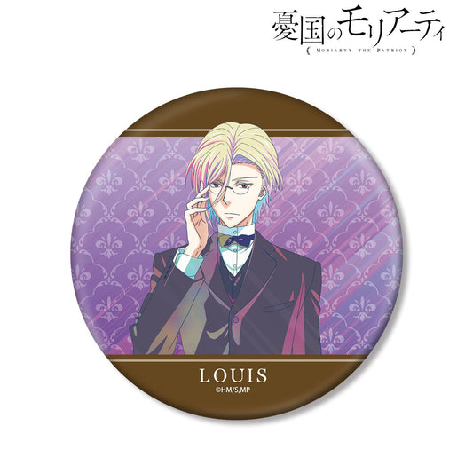 《憂國的莫里亞蒂》（憂國的莫里亞蒂） Ani‑Art clear label 系列 ルイス・ジェームズ・モリアーティ 大號徽章