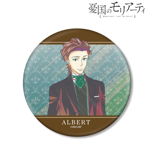 《憂國的莫里亞蒂》 Ani‑Art clear label系列 BIG缶バッジ アルバート・ジェームズ・モリアーティ 徽章