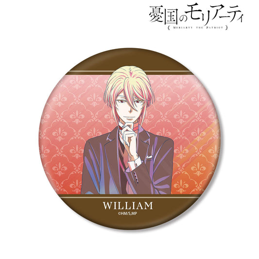 《憂國的莫里亞蒂》（憂國的莫里亞蒂） Ani-Art clear label系列 ウィリアム・ジェームズ・モリアーティ 大號徽章