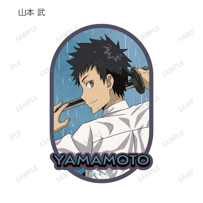 家庭教師HITMAN REBORN!（家庭教師REBORN） 新繪 戰鬥背影×雨ver. 異形貼紙 完整盒（10包入）