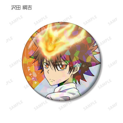 家庭教師ヒットマンREBORN!（家庭教師HITMAN REBORN!） 全息徽章 戰鬥背影×雨ver. 盒裝（10包入）