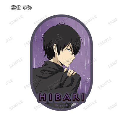 家庭教師HITMAN REBORN!（家庭教師REBORN） 新繪 戰鬥背影×雨ver. 異形貼紙 完整盒（10包入）