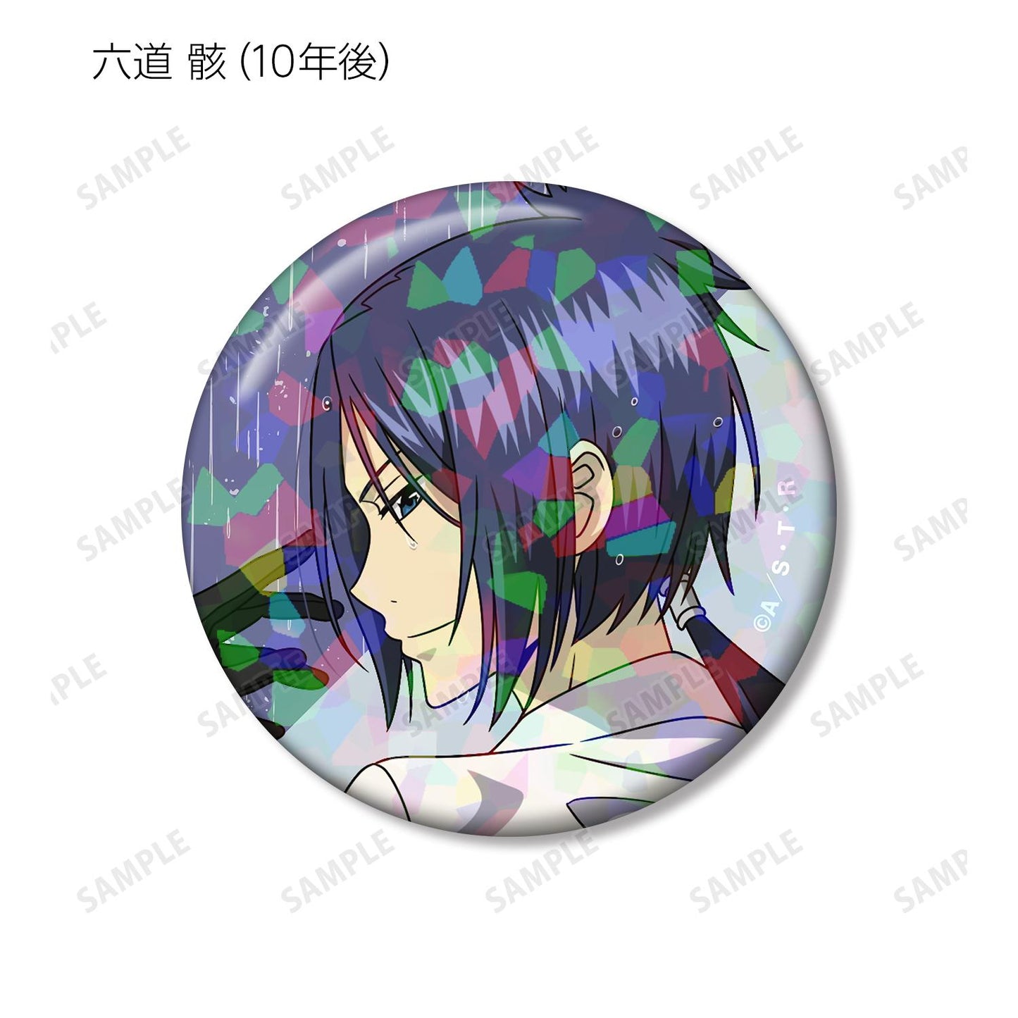 家庭教師ヒットマンREBORN!（家庭教師HITMAN REBORN!） 全息徽章 戰鬥背影×雨ver. 盒裝（10包入）