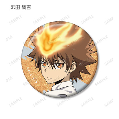 《家庭教師HITMAN REBORN!》（家庭教師HITMAN REBORN!） 戰鬥背影×雨ver. 集換亮片徽章 完整BOX（10包入）
