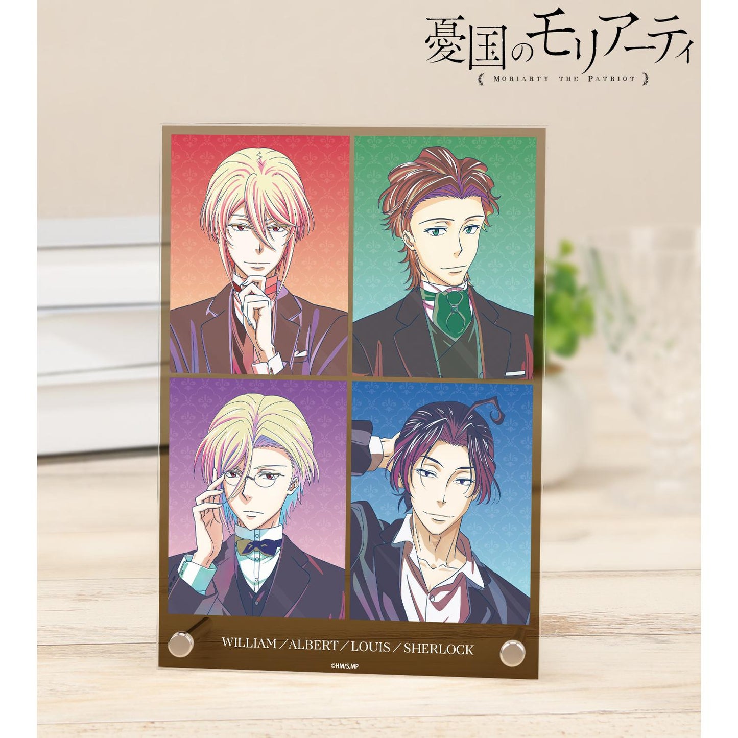 《憂國的莫里亞蒂》（憂國的莫里亞蒂） Ani‑Art清透系列 A5亞克力面板