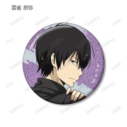 《家庭教師HITMAN REBORN!》（家庭教師HITMAN REBORN!） 戰鬥背影×雨ver. 集換亮片徽章 完整BOX（10包入）