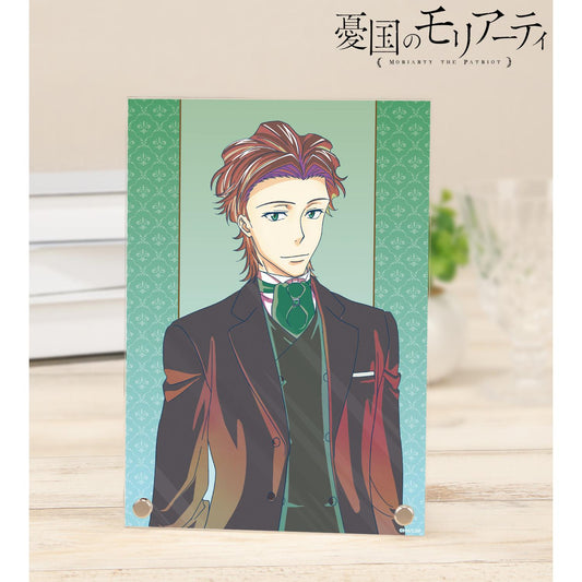 《憂國的莫里亞蒂》（憂國的莫里亞蒂） Ani-Art clear label 系列 アルバート・ジェームズ・モリアーティ A5亞克力面板