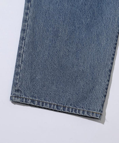設計褶皺 Japan denim 寬鬆廓形 牛仔褲