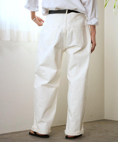 設計褶皺 Japan denim 寬鬆廓形 牛仔褲