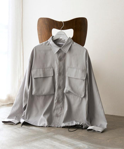 Spindle 條紋設計 襯衫外套 可成套