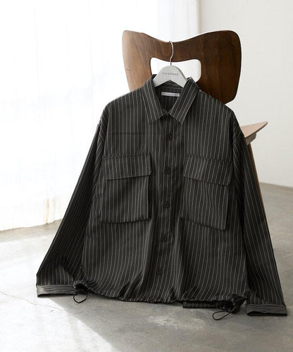 Spindle 條紋設計 襯衫外套 可成套