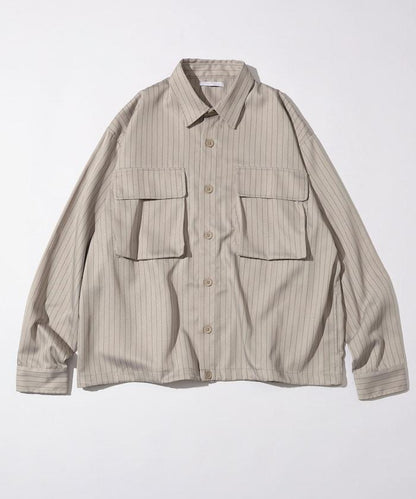 Spindle 條紋設計 襯衫外套 可成套