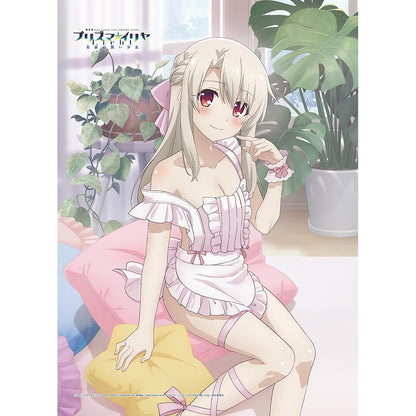 劇場版「Fate/kaleid liner プリズマ☆イリヤ Licht 名前の無い少女」（劇場版 Fate/kaleid liner 魔法少女☆伊莉雅 Licht 無名少女） 描き下ろし 第1彈 イリヤ 掛軸 エプロン款 Wスエード