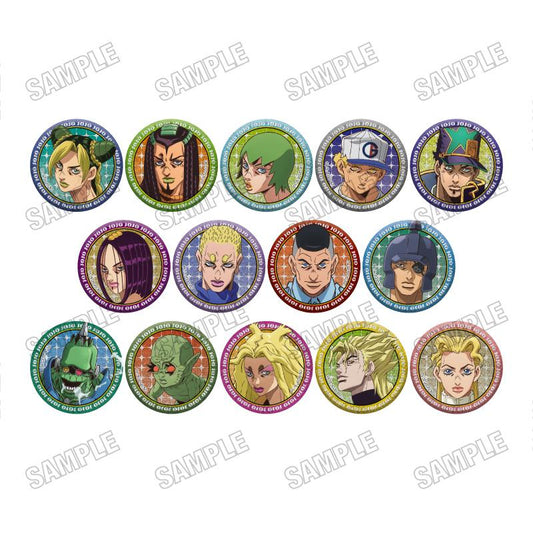 《JOJO的奇妙冒険》（JOJO的奇妙冒險） 石之海系列 第一彈 收藏徽章【RE】 全套BOX（14個入）