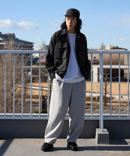 Spindle 條紋設計 襯衫外套 可成套