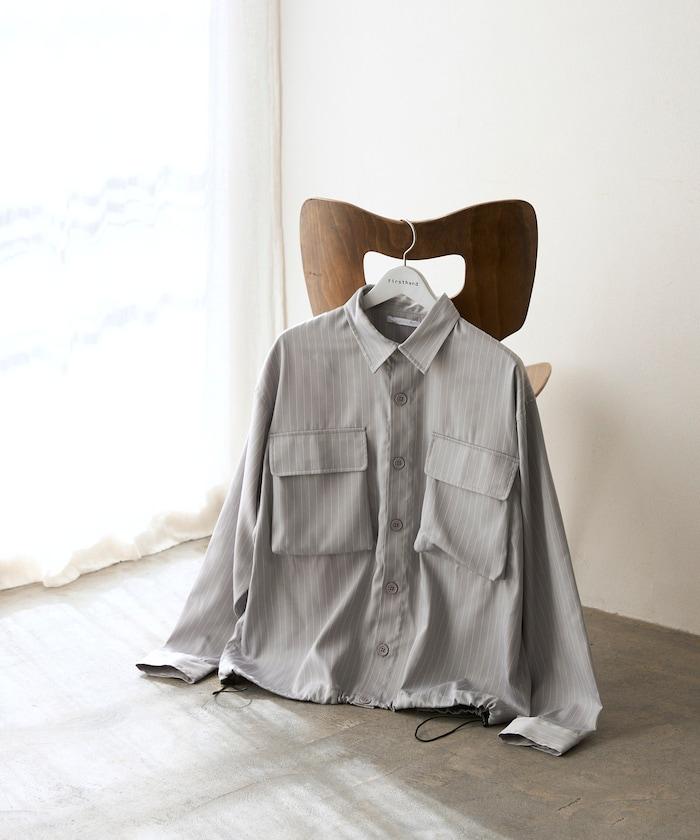 Spindle 條紋設計 襯衫外套 可成套