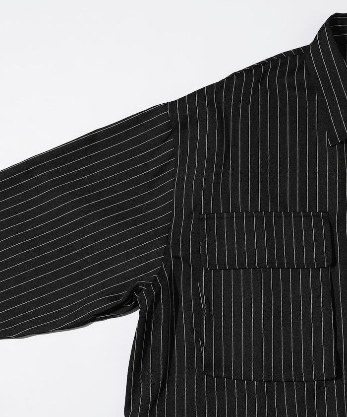 Spindle 條紋設計 襯衫外套 可成套