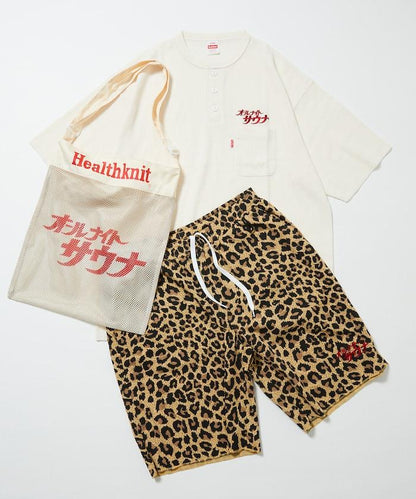 聯名款 KANNAIGI by Healthknit 華夫格 上衣（附網眼袋）