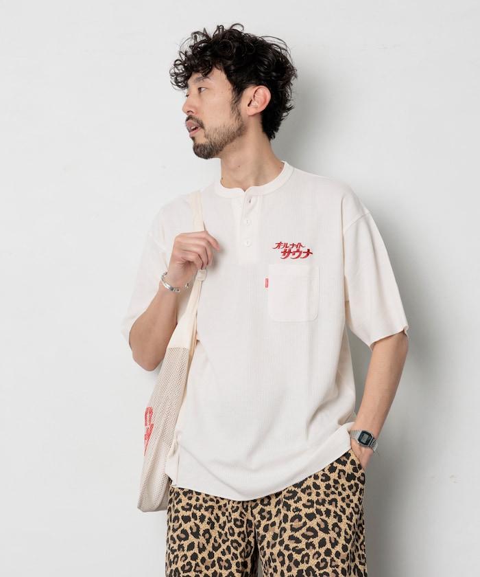 聯名款 KANNAIGI by Healthknit 華夫格 上衣（附網眼袋）