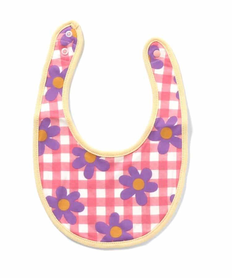 多彩圖案滿印花 圍嘴