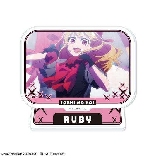 《我推的孩子》（我推的孩子） 迷你亞克力立牌 Ver.5 ルビー 設計02(A)