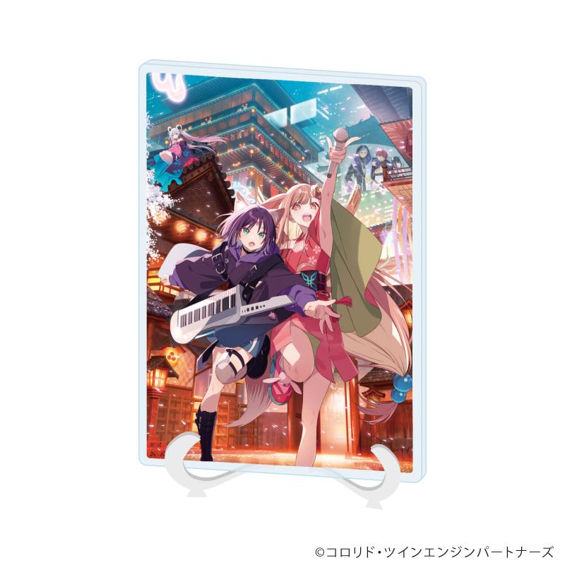 超かぐや姫！（超輝夜姬！） 01 亞克力藝術板 A5尺寸 Key Visual官方插圖款