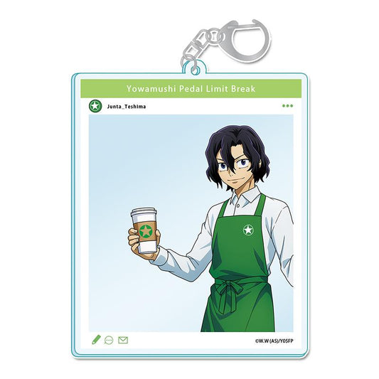飆速宅男 LIMIT BREAK（飆速宅男） SNS風新繪系列 手嶋純太 亞克力鑰匙扣 お仕事チャレンジ！ver.