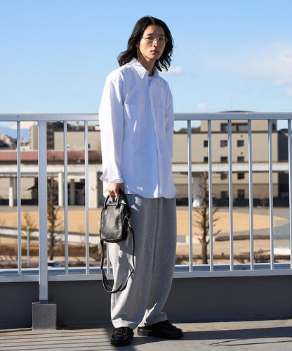 Spindle 夏季花呢 闊腿 休閒褲