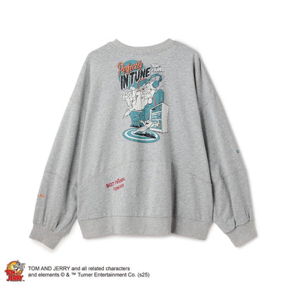 TOM AND JERRY（貓和老鼠） 變形套頭上衣