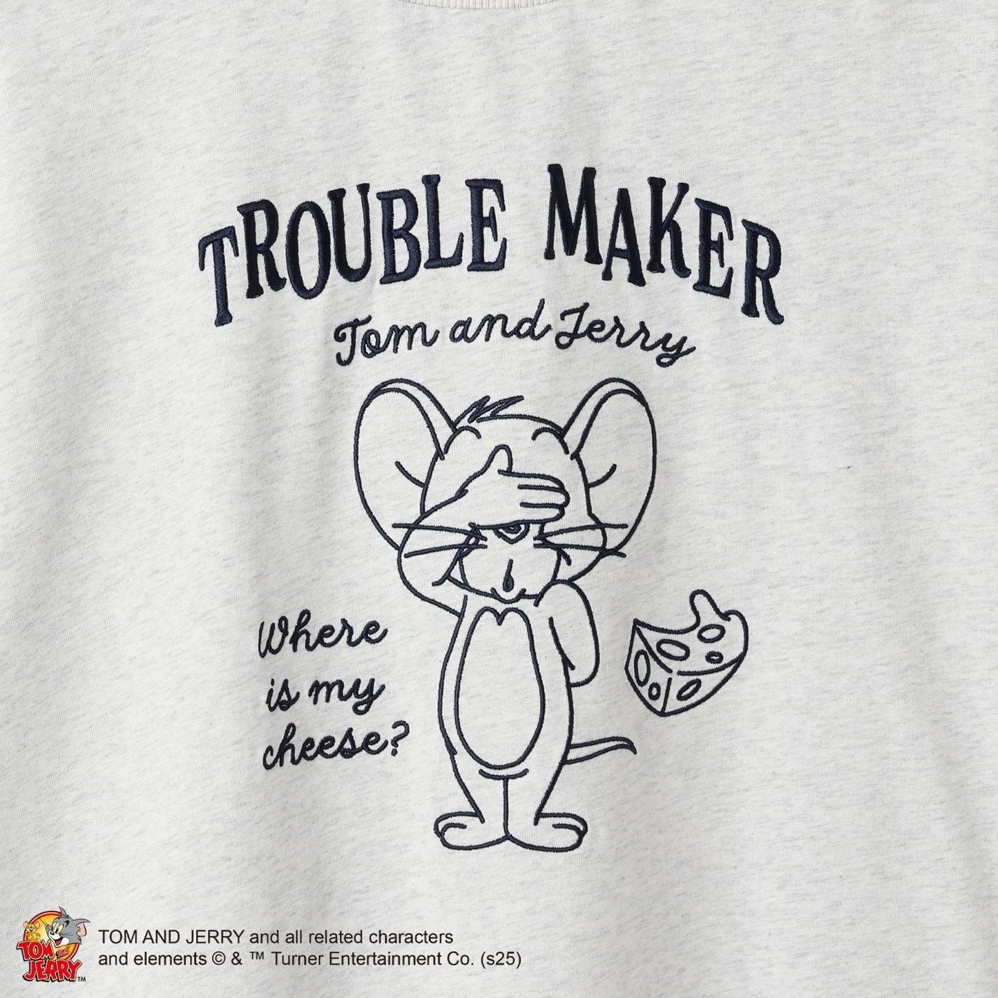 TOM AND JERRY（貓和老鼠） 變形套頭上衣