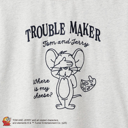 TOM AND JERRY（貓和老鼠） 變形套頭上衣