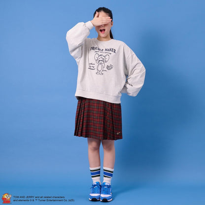 TOM AND JERRY（貓和老鼠） 變形套頭上衣