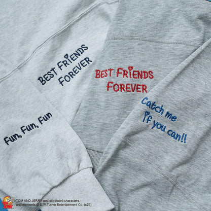 TOM AND JERRY（貓和老鼠） 變形套頭上衣