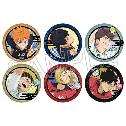 《排球少年》 切繪系列 第6彈 和紙風徽章 完整6個入BOX款