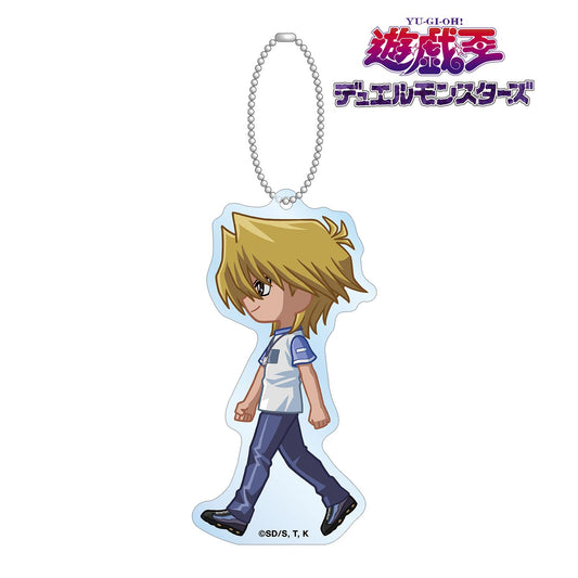 遊☆戱☆王デュエルモンスターズ（遊戲王 決鬥怪獸） Q版系列 城之內克也 大號亞克力鑰匙扣