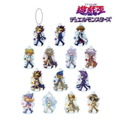 遊☆戱☆王デュエルモンスターズ（遊戲王 決鬥怪獸） Q版系列 亞克力鑰匙扣 整盒14包