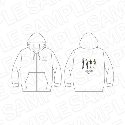 《反叛的魯路修》（反叛的魯路修） L碼 拉鍊連帽衛衣 Street ver.