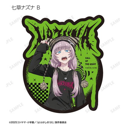《徹夜之歌》 Season2（徹夜之歌） 新繪系列 七草ナズナ 異形貼紙2枚套裝 街頭時尚ver.