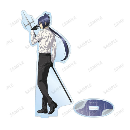 《家庭教師HITMAN REBORN!》（家庭教師HITMAN REBORN!） 新繪系列 六道骸（10年後） 大號亞克力立牌 戰鬥背影×雨ver.